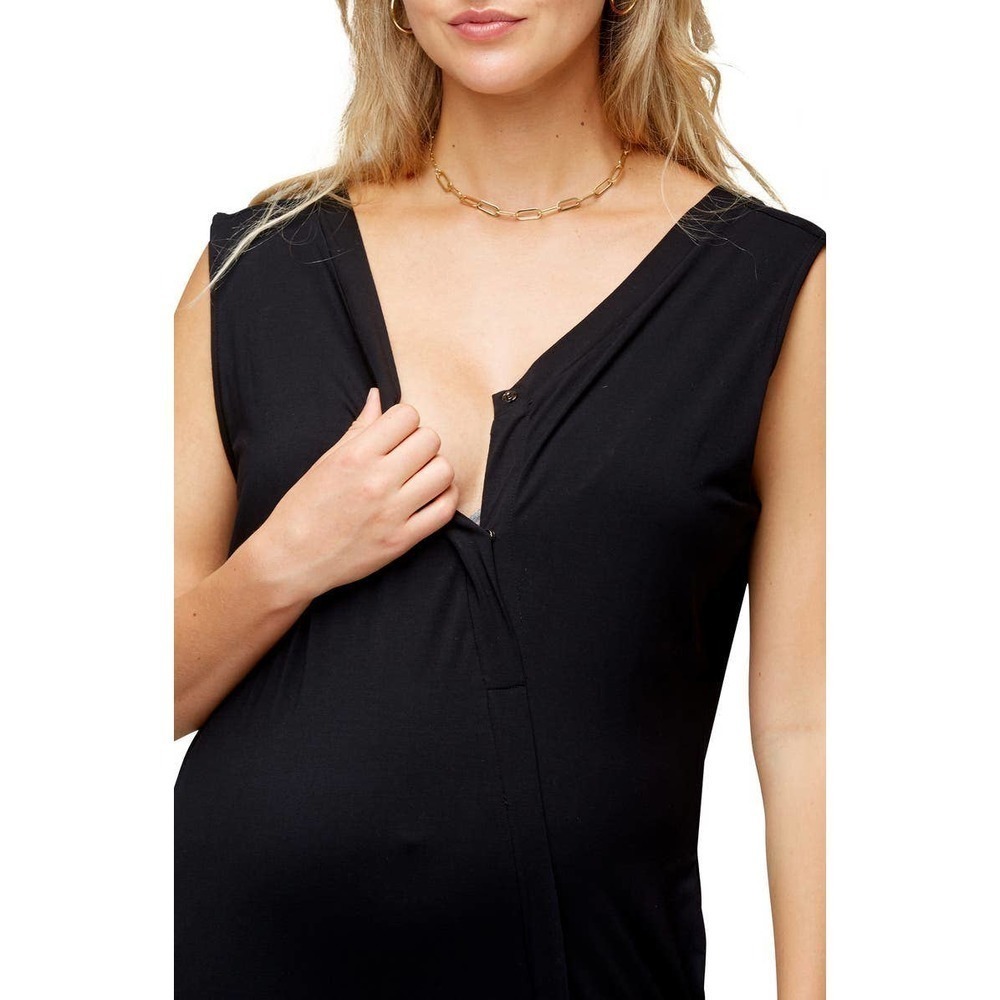 Nom Maternity Everyday Maternity/Nursing Jumpsuit Size Xl Nwot — image 6 of 8